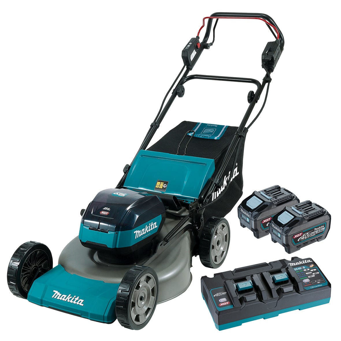 Makita 40V Max Brushless Self Propelled 530mm Lawn Mower Kit LM002GT203