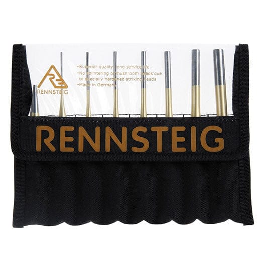 8Pce Taper & Parallel Pin Punch Set RTP8 by Rennsteig