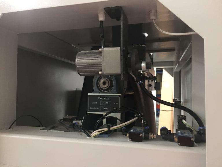 ToughCut 1000mm Twin Wide Belt Sender with Platen RWS1000R-RP