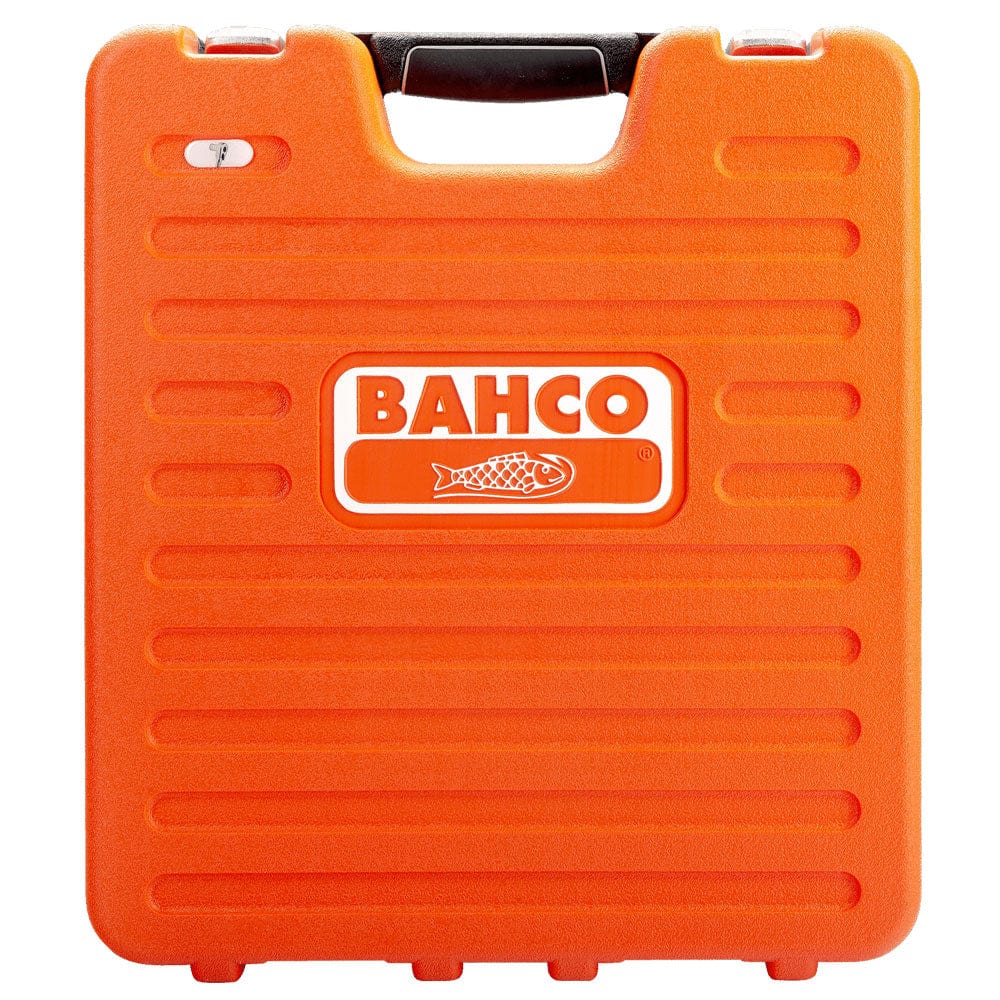 Bahco 106Pce 1/4" + 1/2" Socket Set with Combination Spanners S106