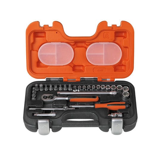 1/4" Socket set Matt Finish S290 by Bahco
