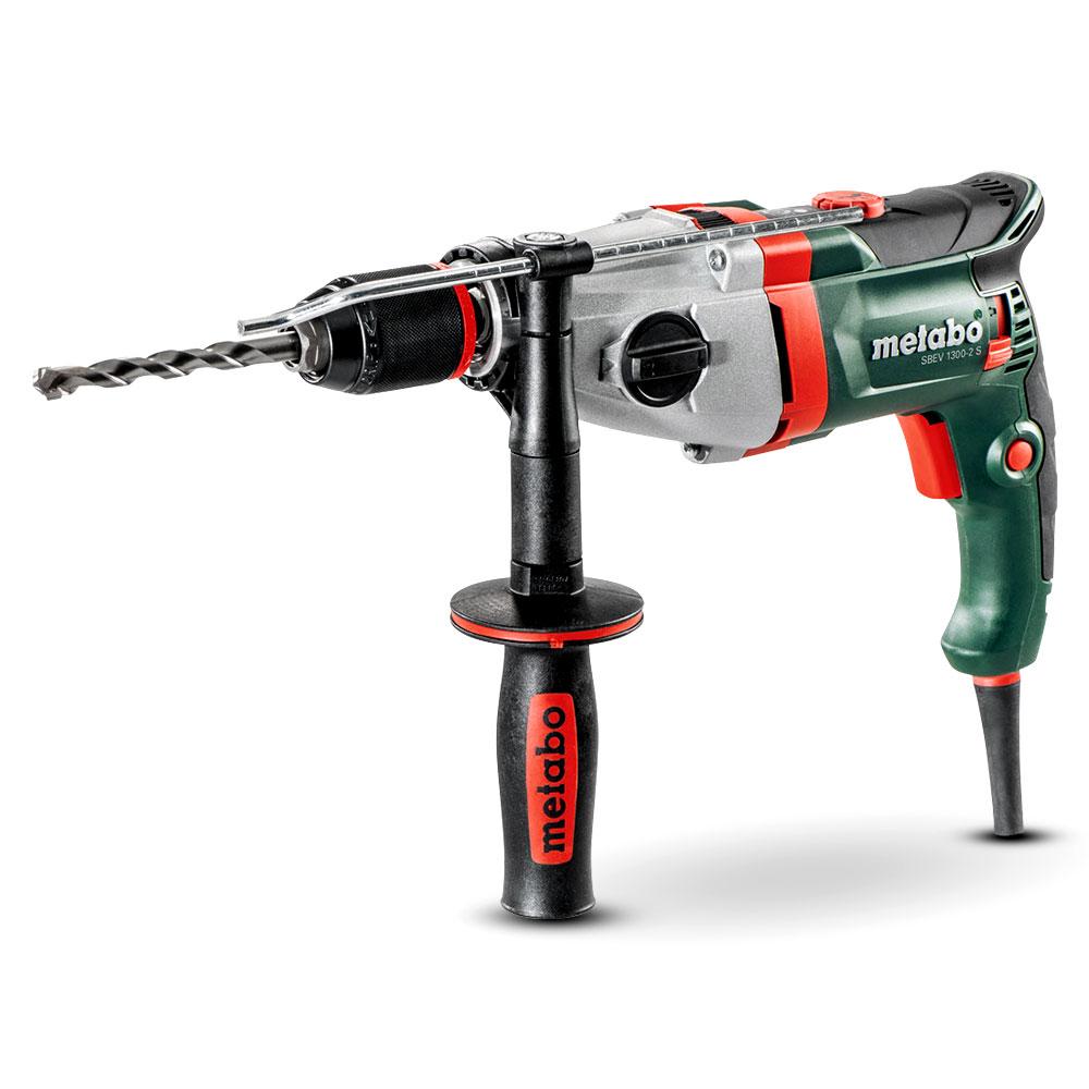 1300W Impact Drill Driver SBEV1300-2S by Metabo