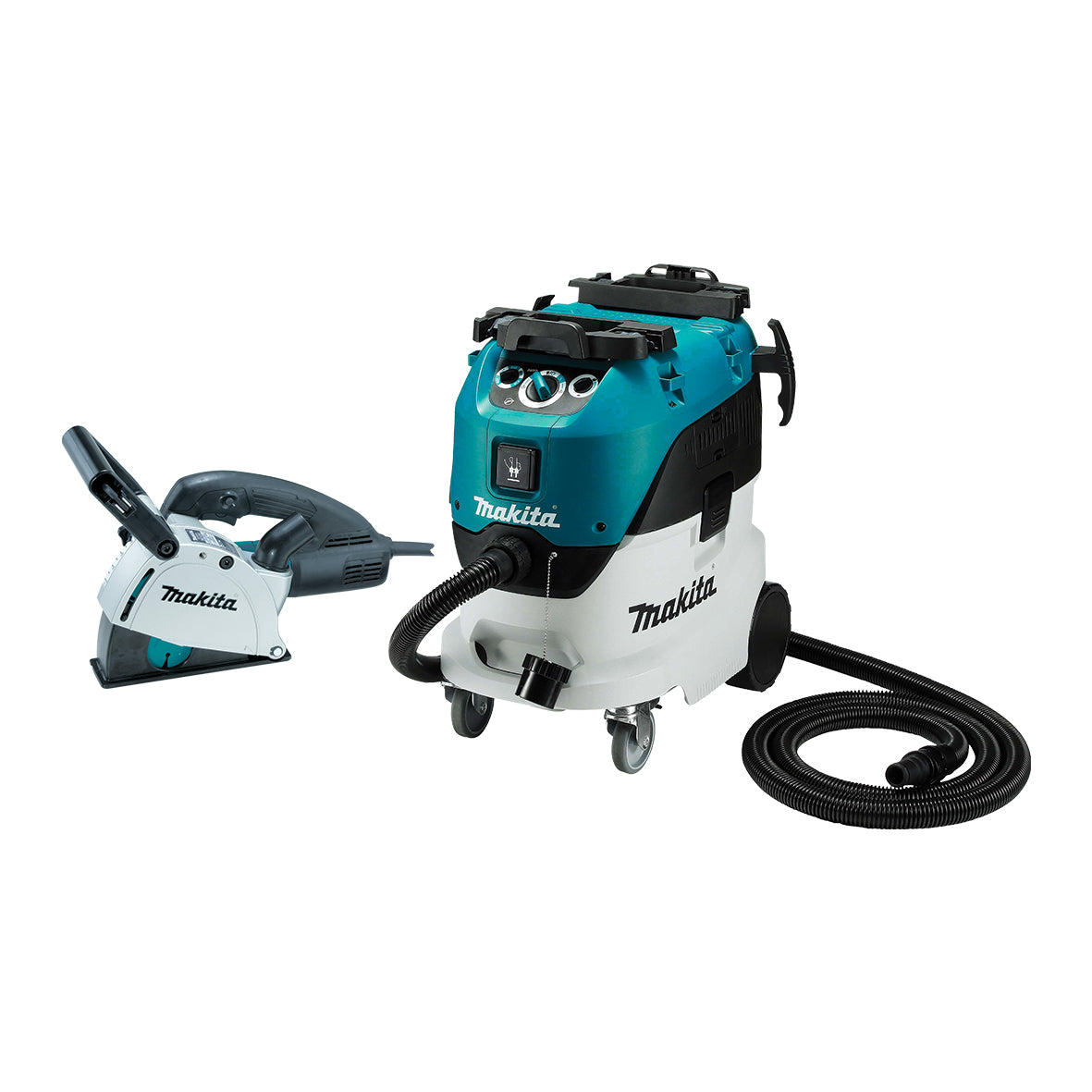 125mm 1400W Wall Chaser + 42L M-Class Vacuum Combo SG1251J-VC42M by Makita