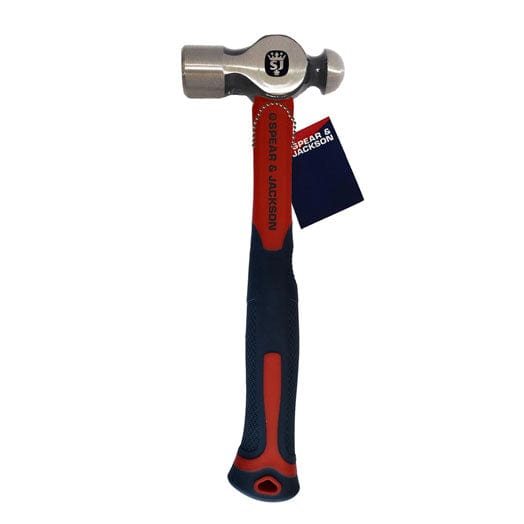 680g (24Oz) Ball Pein Hammer with Fibreglass Handle SJ-BPH24FG By Spear & Jackson