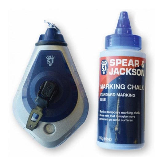 Spear & Jackson 3X Rewind Chalk Line Reel Set 3XSJ-CLP