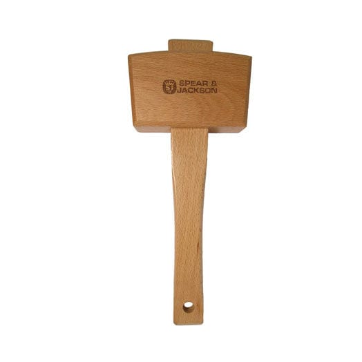 400g Rectangular Wood Mallet by Spear & Jackson