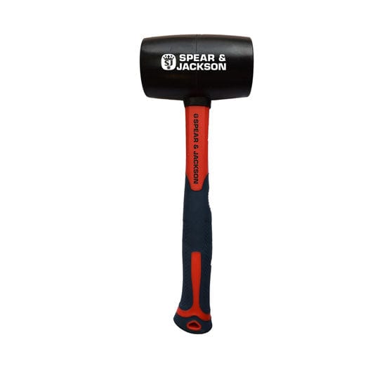 905g Rubber Mallet Fibreglass Handle SJ-RM32FG by Spear & Jackson