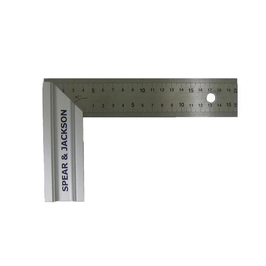 250mm Try and Mitre Square by Spear & Jackson