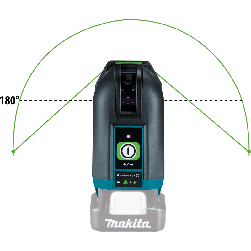 12V Max Green Cross Line Laser SK105GDZ by Makita