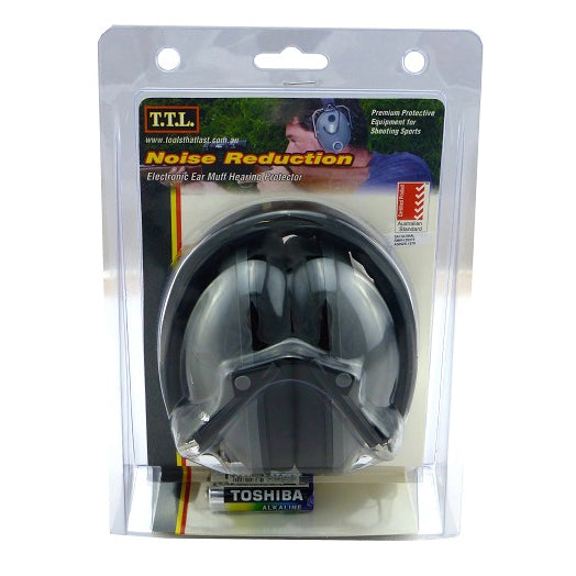 Slim Noise Cancelling Electronic Ear Muffs SLEM001 by TTL