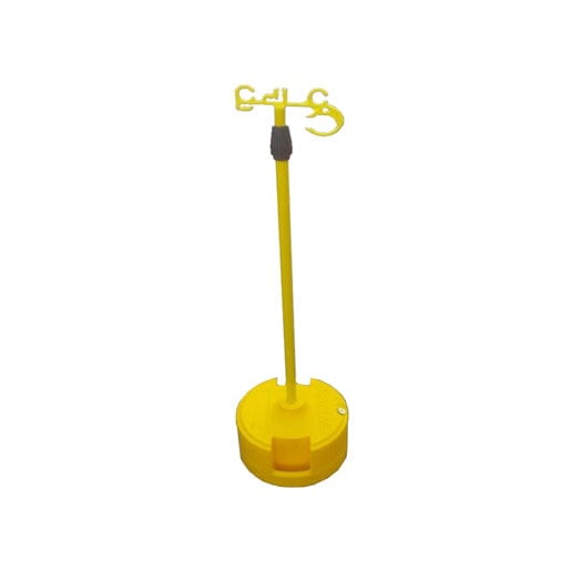 Mega Yellow S Hook Electrical Cable Management System AMH-100