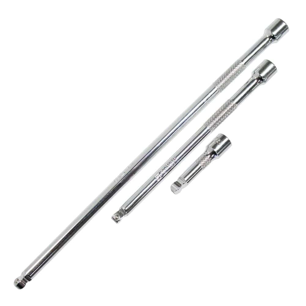 3Pce 1/2" Drive Extension Wobble Bar Set SP23330 by SP Tools