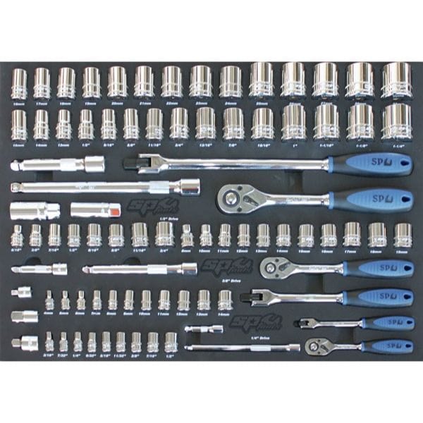 237Pce Black Tool Trolley (with Tools) Kit SP50626X by Sp Tools