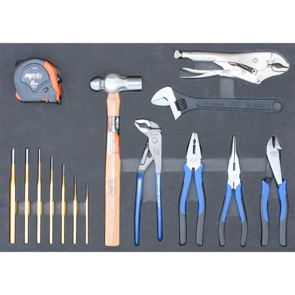 237Pce Black Tool Trolley (with Tools) Kit SP50626X by Sp Tools