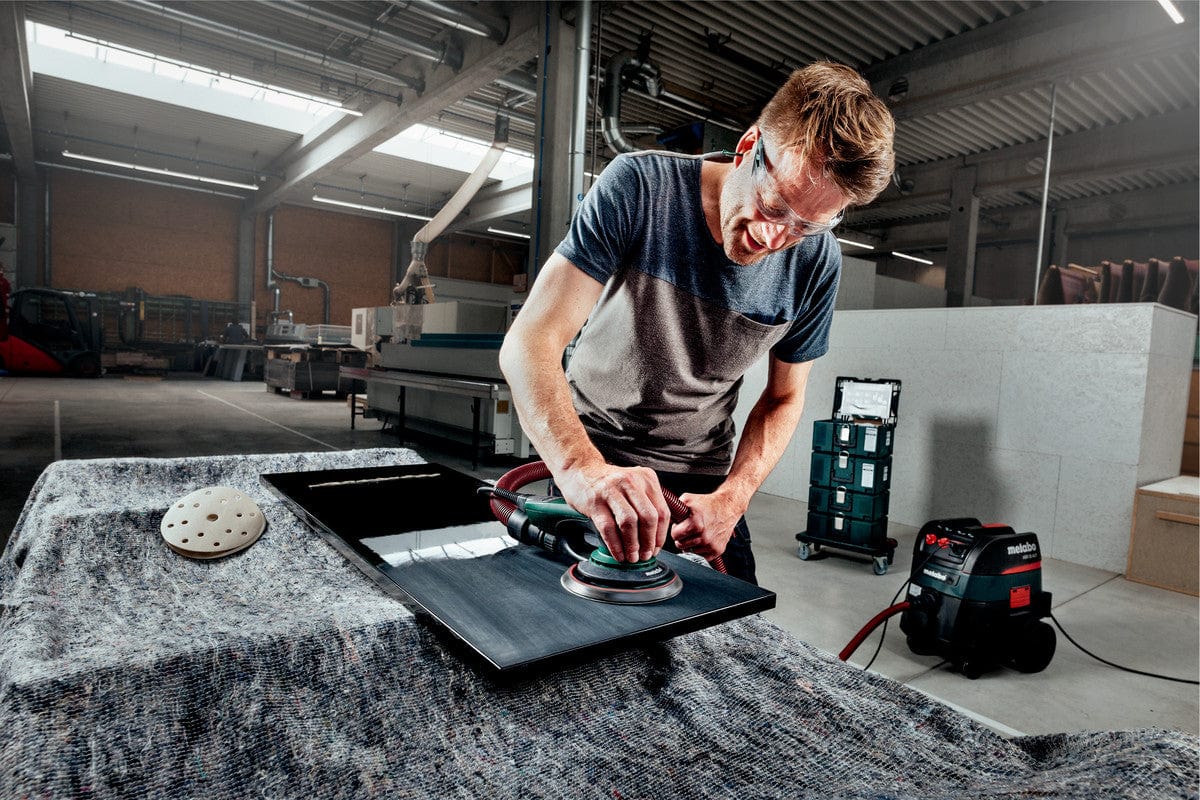 150mm (6") 350W Random Orbital Sander SXE 150-2.5 BL (615025700) by Metabo