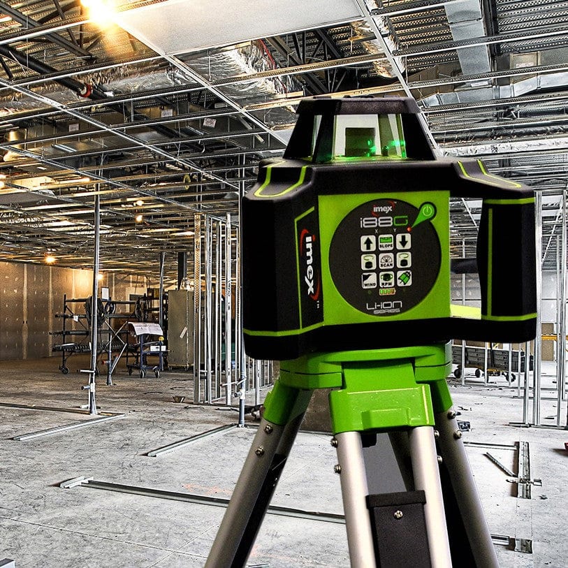 Green Beam Rotary Laser Set 012-I88G by Imex