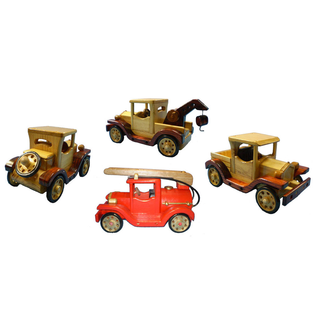 4Pce Model T Ford Set' Wooden Toy Plan & Pattern