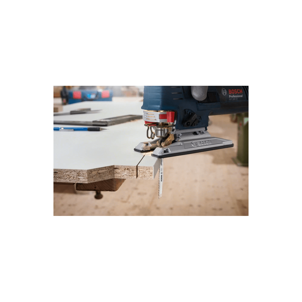5Pce Clean for Wood Jigsaw Blades T101B (2608630030) by Bosch