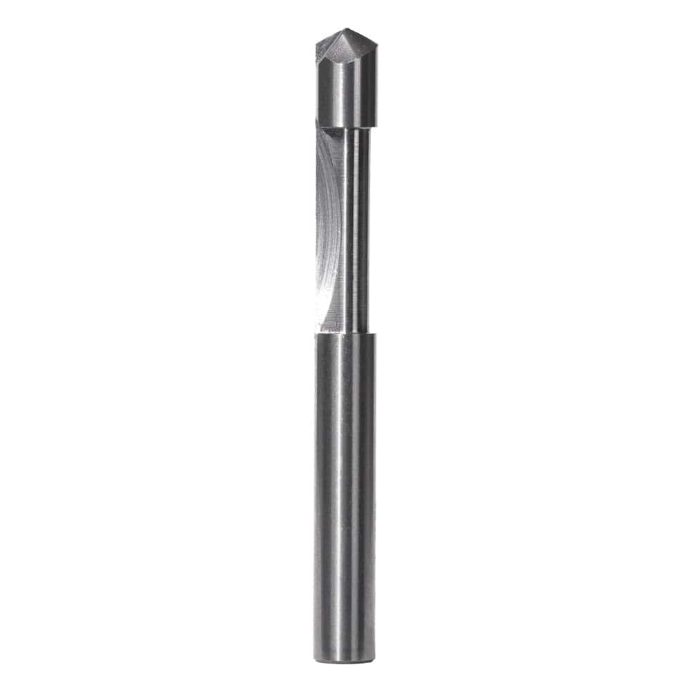 Single Flute – Combination Flush Trimming Bit with Pilot & Drill Point T1508 by Carbitool