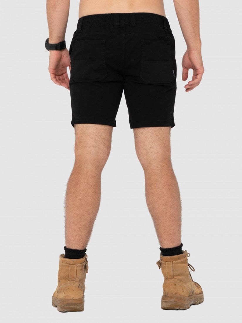 Rusty Trade R. Workwear Heavy Lifts 17 Elastic Short