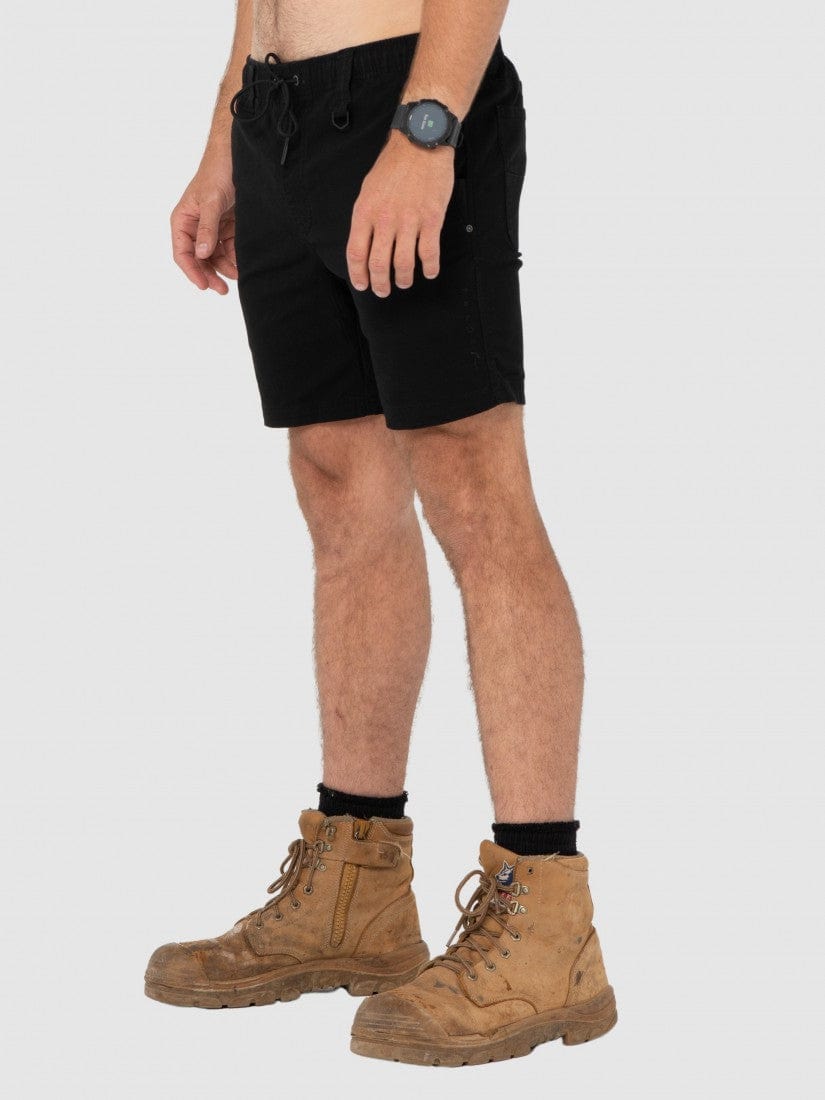 Rusty Trade R. Workwear Heavy Lifts 17 Elastic Short