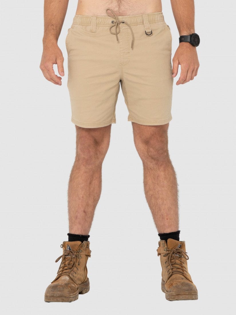 Rusty Trade R. Workwear Heavy Lifts 17 Elastic Short