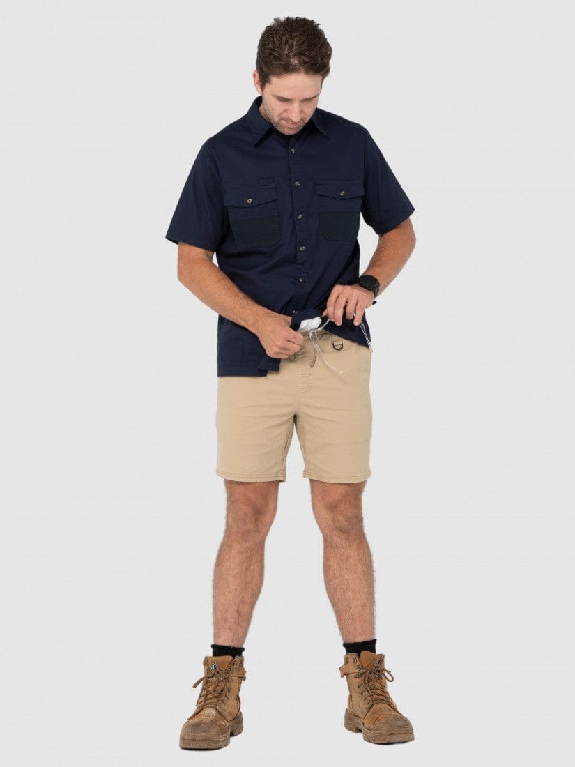 Rusty Trade R. Workwear Heavy Lifts 17 Elastic Short