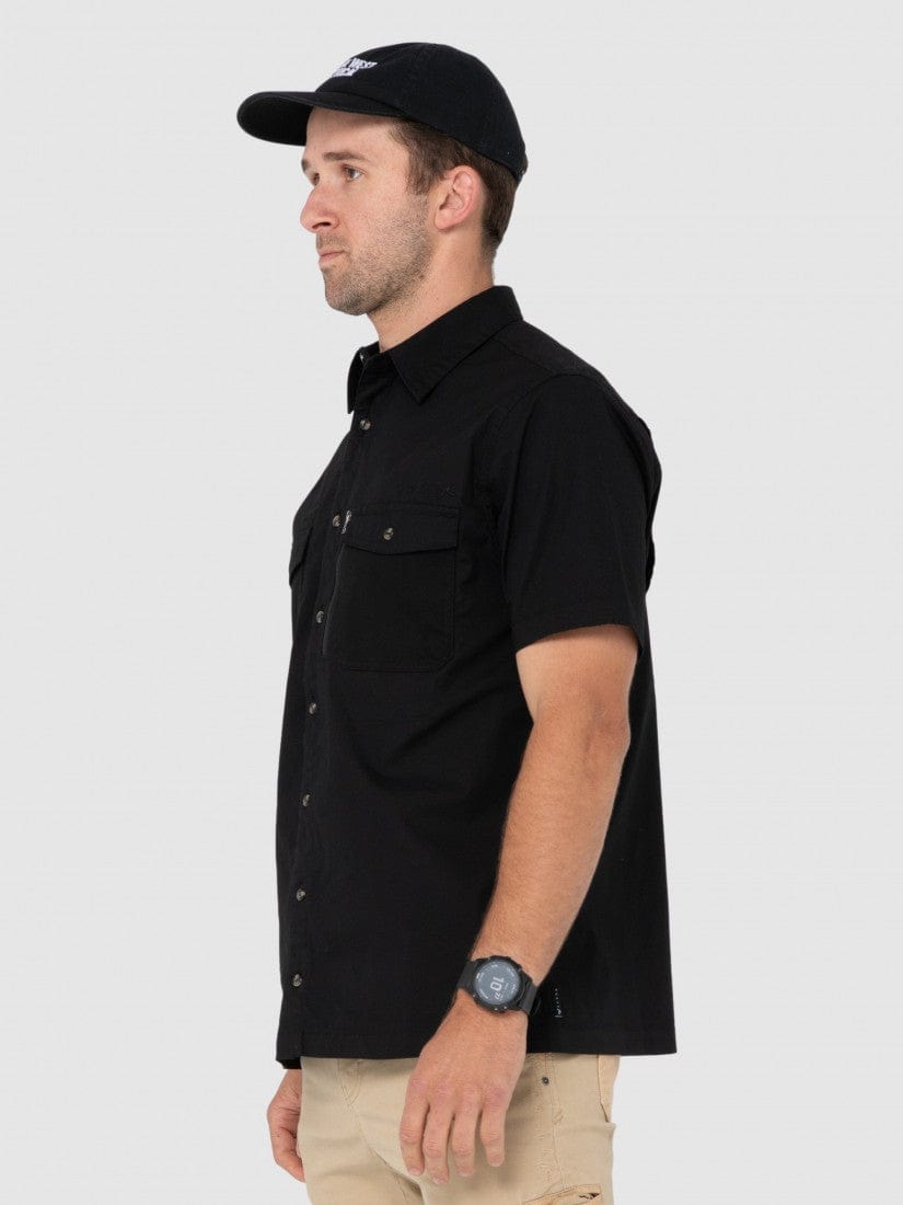 Rusty Trade R. Workwear Pressure Short Sleeve Shirt