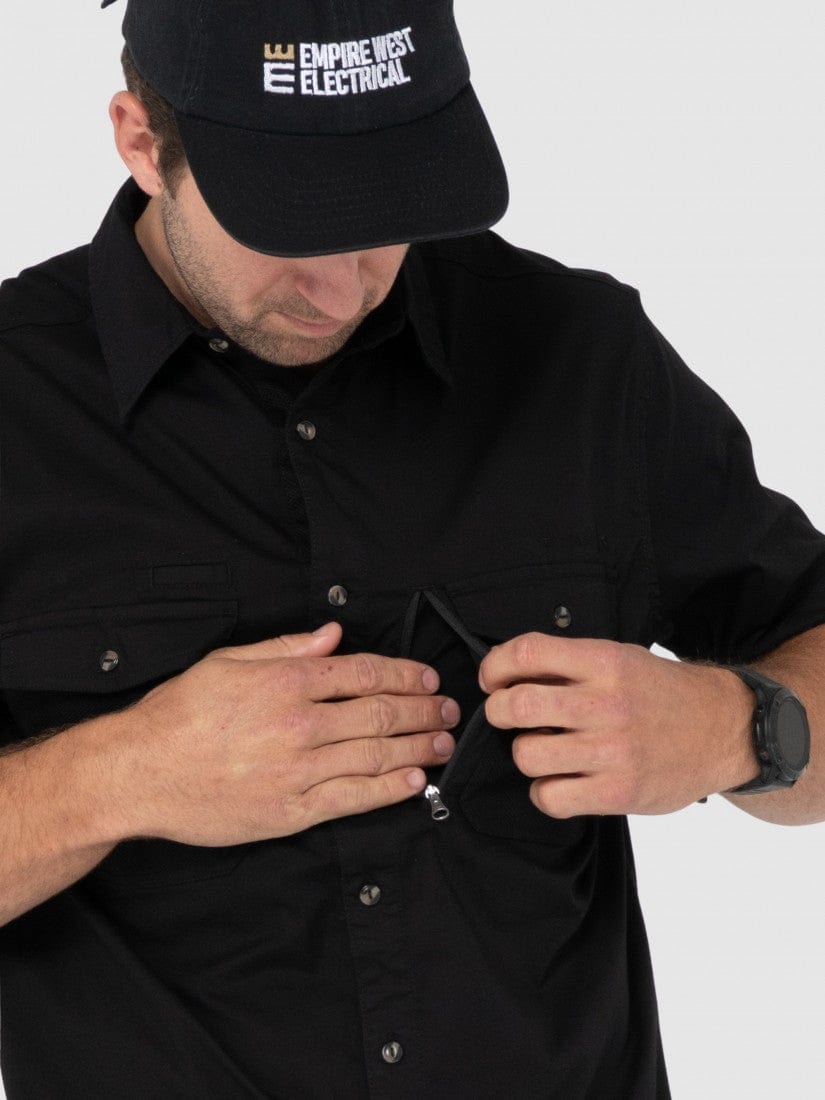 Rusty Trade R. Workwear Pressure Short Sleeve Shirt