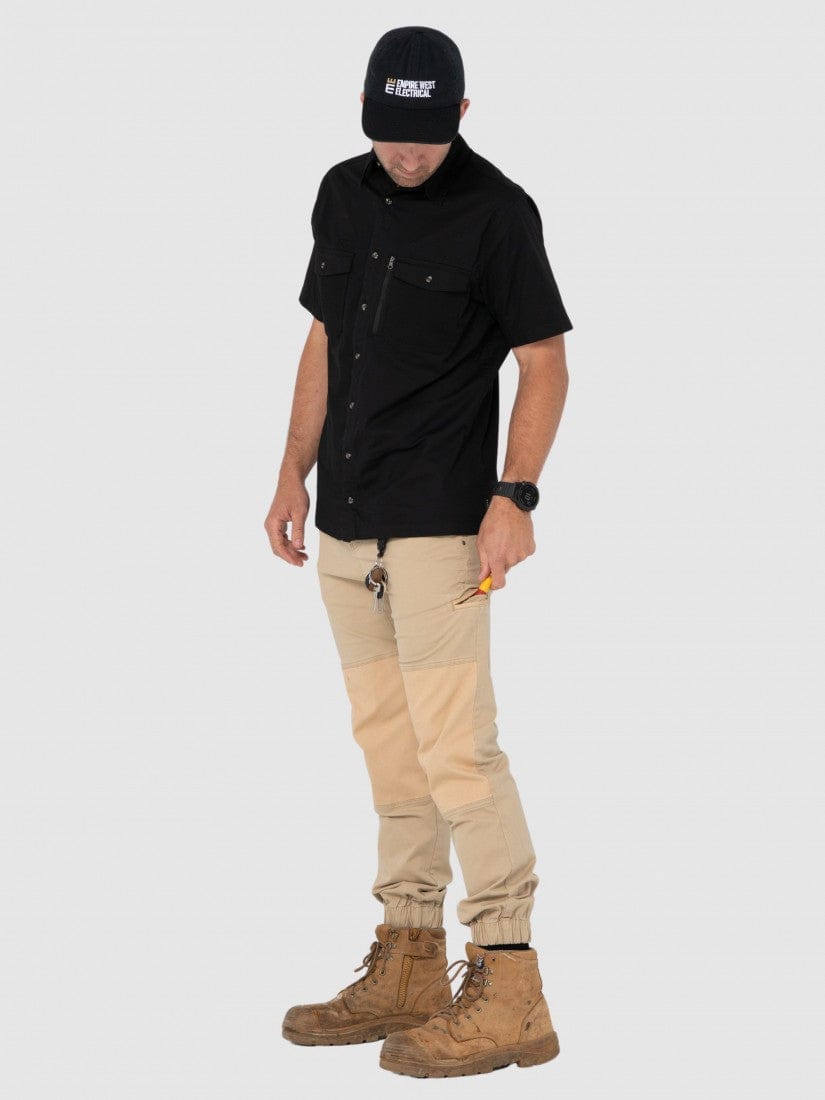 Rusty Trade R. Workwear Pressure Short Sleeve Shirt