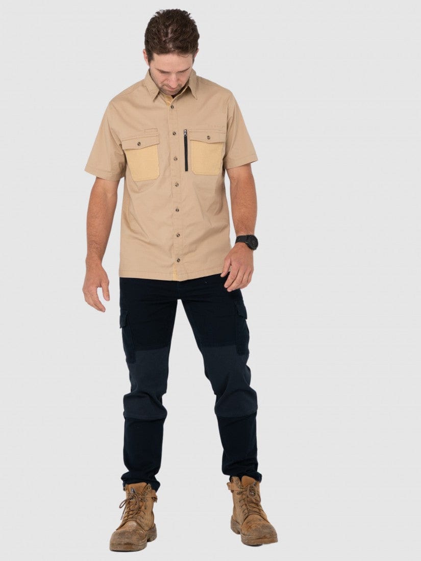 Rusty Trade R. Workwear Pressure Short Sleeve Shirt