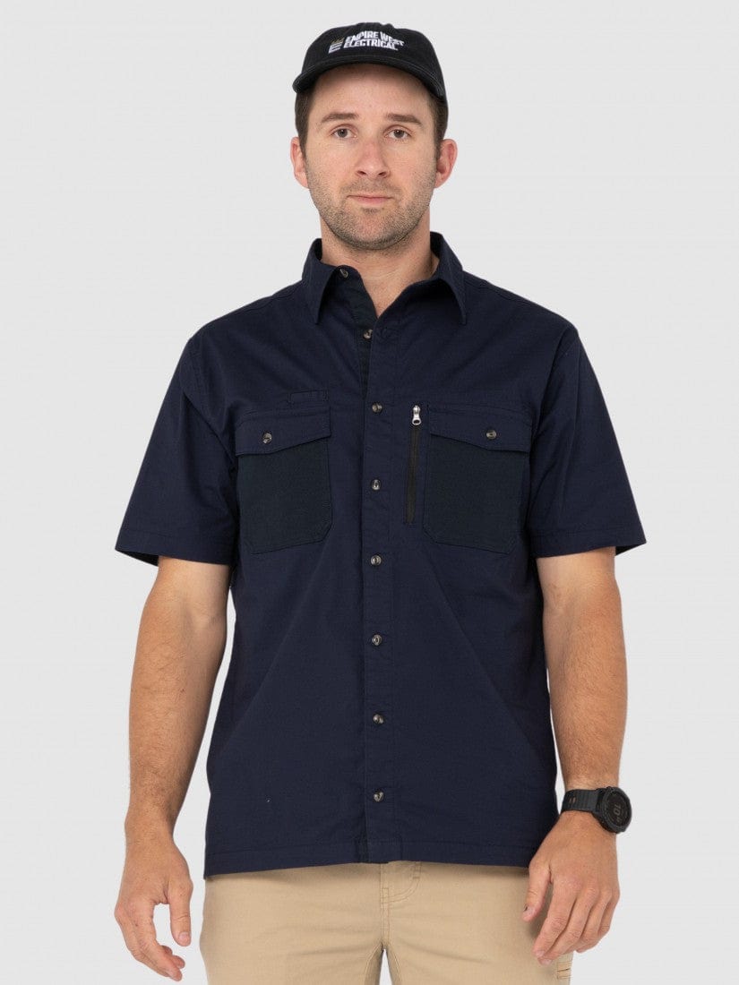 Rusty Trade R. Workwear Pressure Short Sleeve Shirt