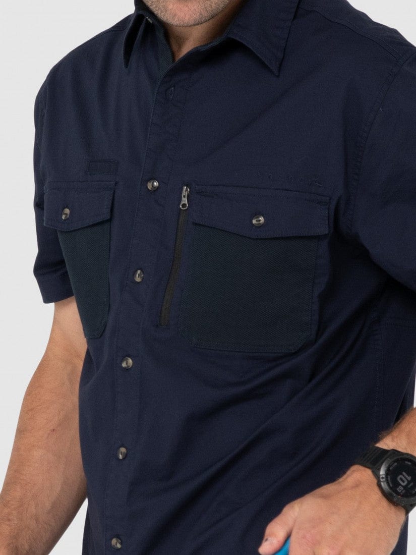 Rusty Trade R. Workwear Pressure Short Sleeve Shirt