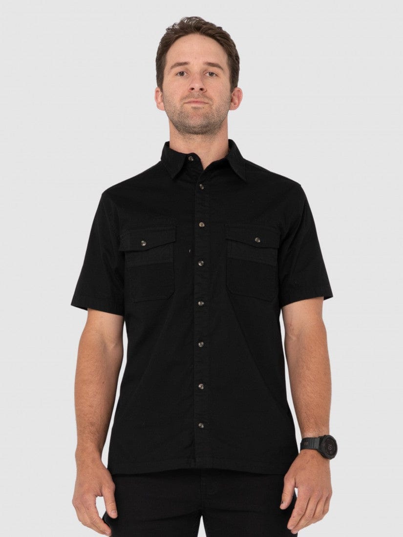Rusty Trade R. Workwear Grindstones Short Sleeve Shirt