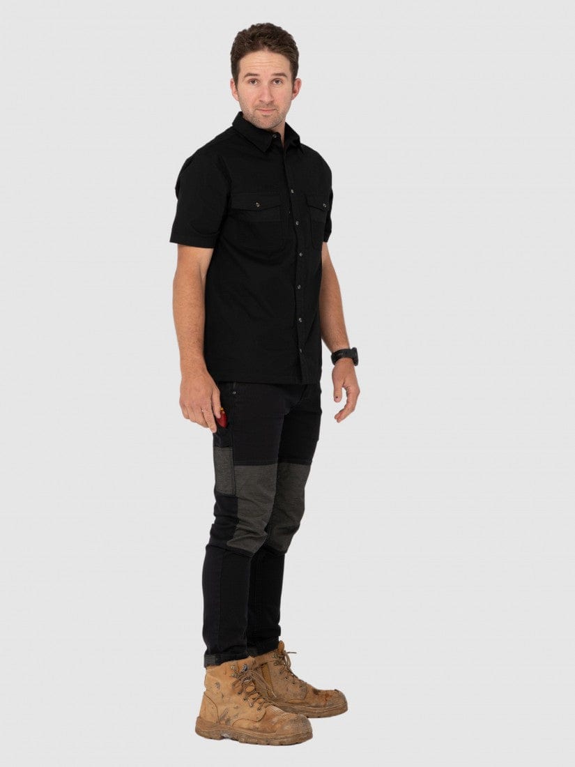 Rusty Trade R. Workwear Grindstones Short Sleeve Shirt