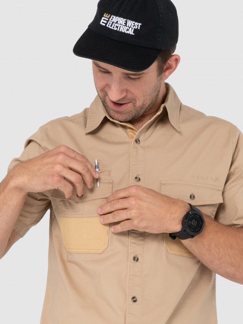 Rusty Trade R. Workwear Grindstones Short Sleeve Shirt
