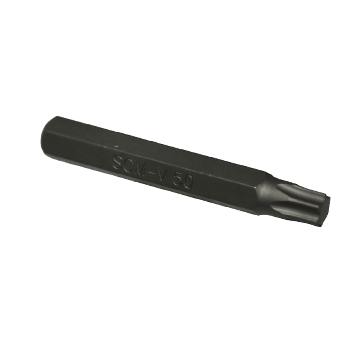 T50 Torx-r x 10mm Hex Bit (75mm) T5550 by T&E Tools