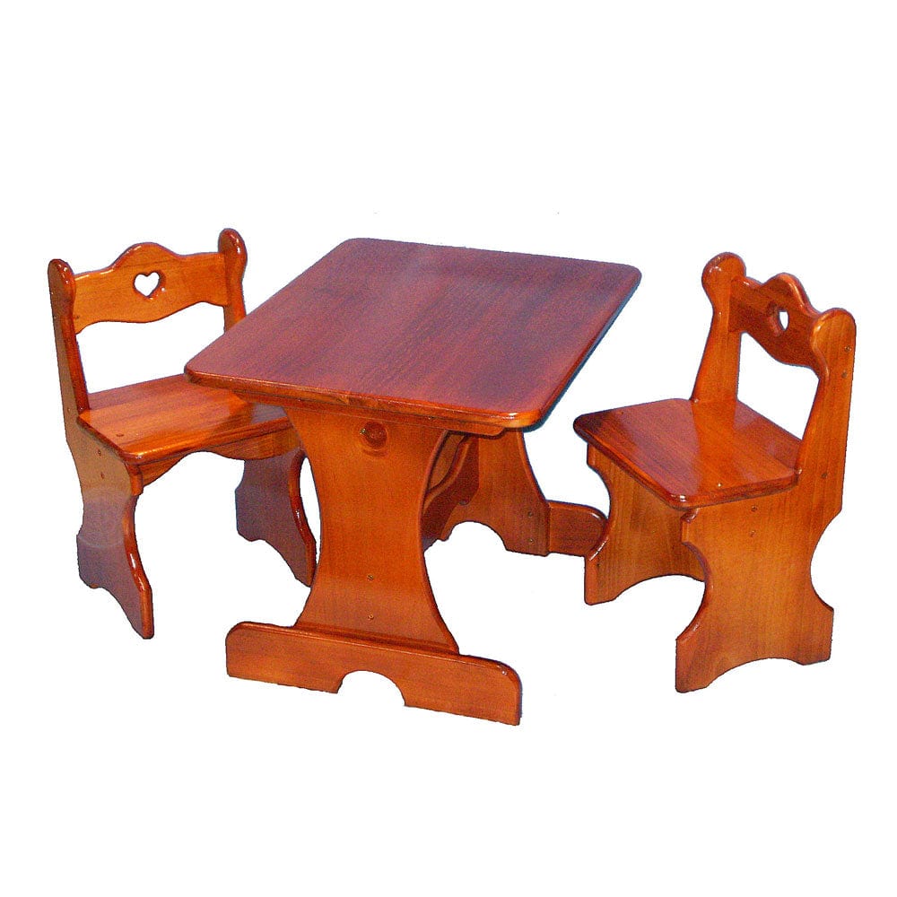 Kids 'Table and 2 Chairs' Wooden Toy Plan & Pattern