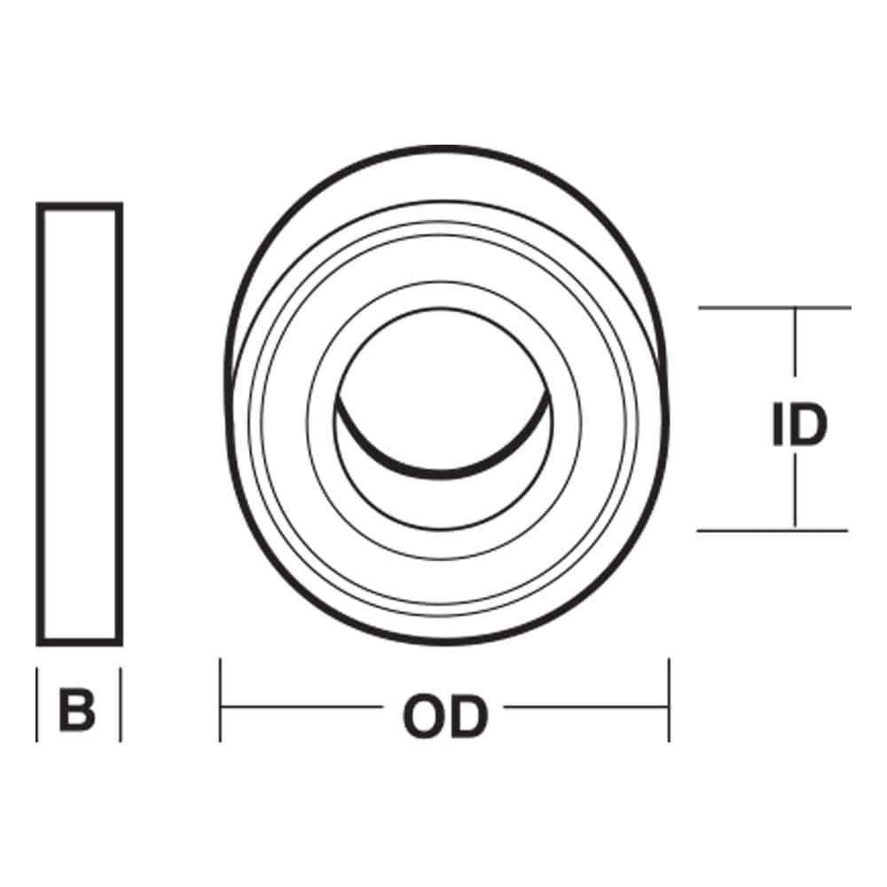 Ball Bearing 15.9mm TB8 by Carbitool