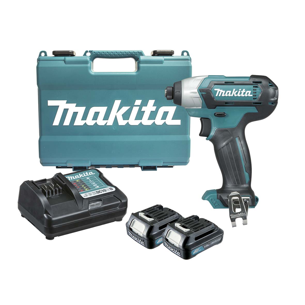 12V 1.5Ah Impact Driver Kit TD110DWYE by Makita