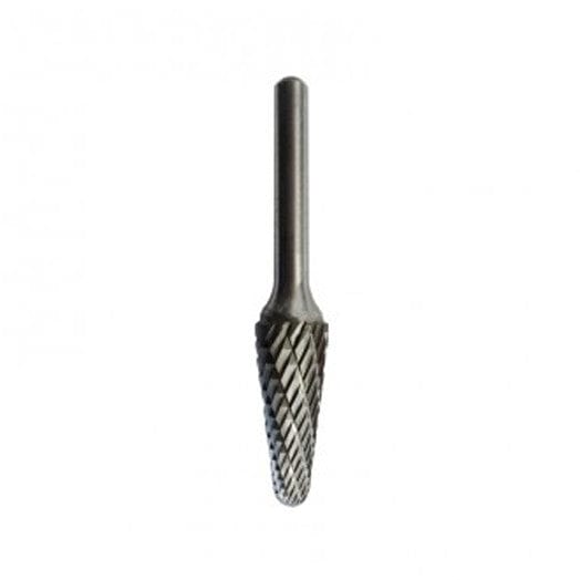 12mm x 30mm D-Cut Carbide Burr Ball Nosed Cone 4700D-4 by Garryson