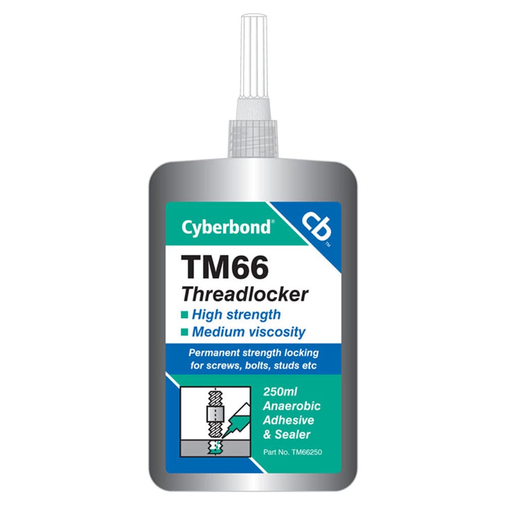 Threadlocker High Strength (50ml) Green TM66 by Cyberbond