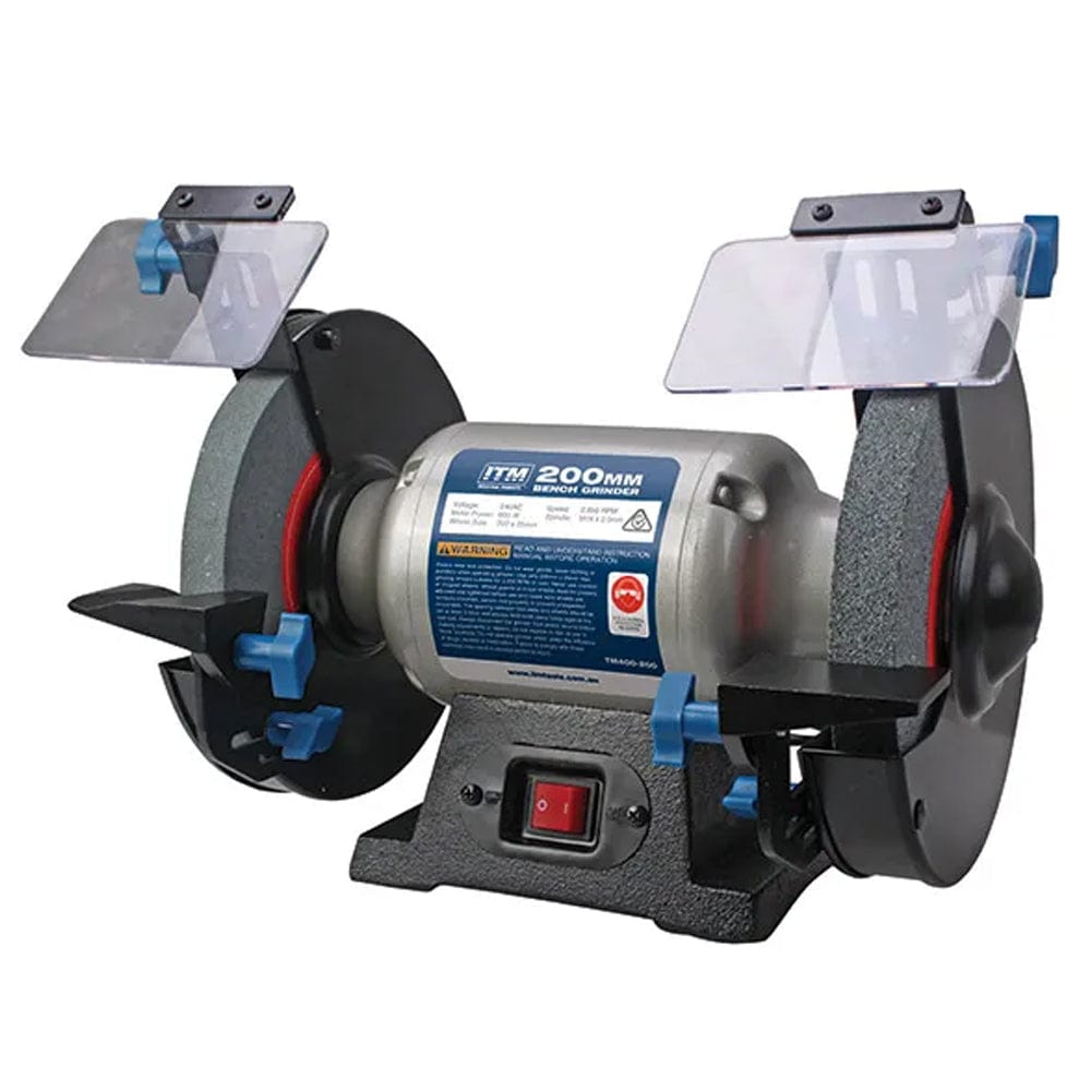 200mm (8") Industrial Bench Grinder TM400-200 by ITM