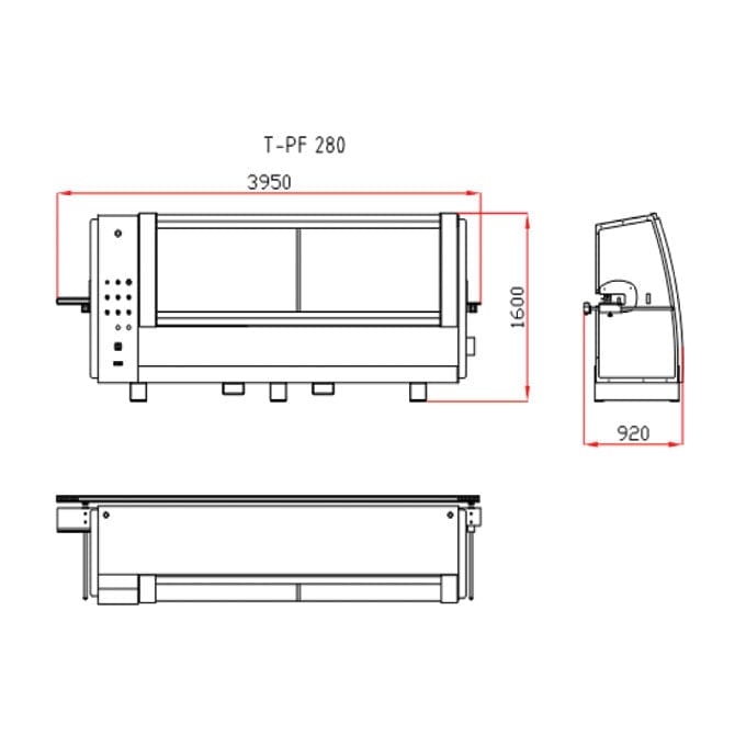 Flow Through Postformer T-PF280 by Turanlar