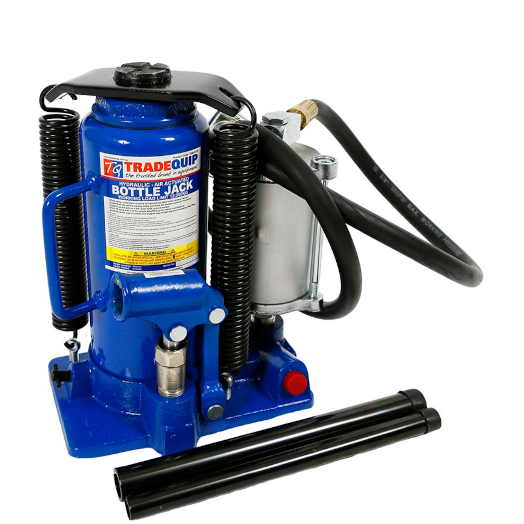 12,000kg Air / Hydraulic Bottle Jack TQBJ12TA by TradeQuip Professional