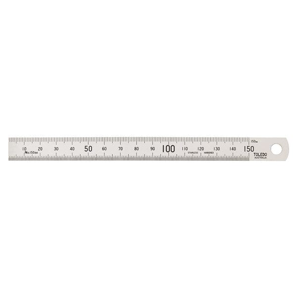 2Pce Ruler Set | 150mm (6") & 300mm (12") TRS01 By Toledo