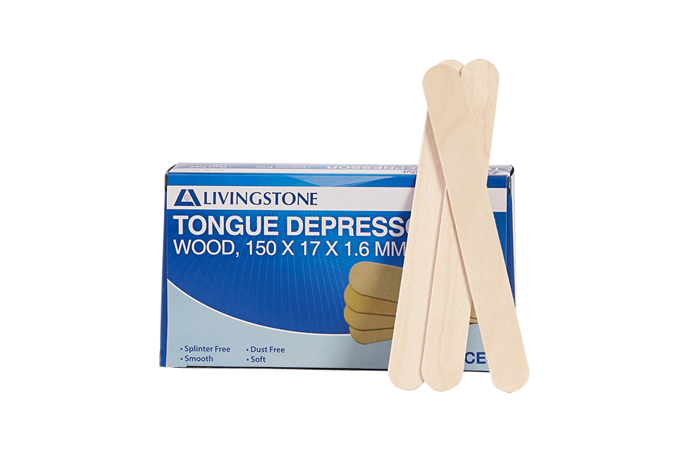 Wood Tongue Depressors 130401 by Livingstone