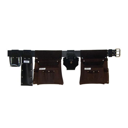 Tool Bag Double Bag Leather 4 Pouch Ultimate 100 by Trade Time