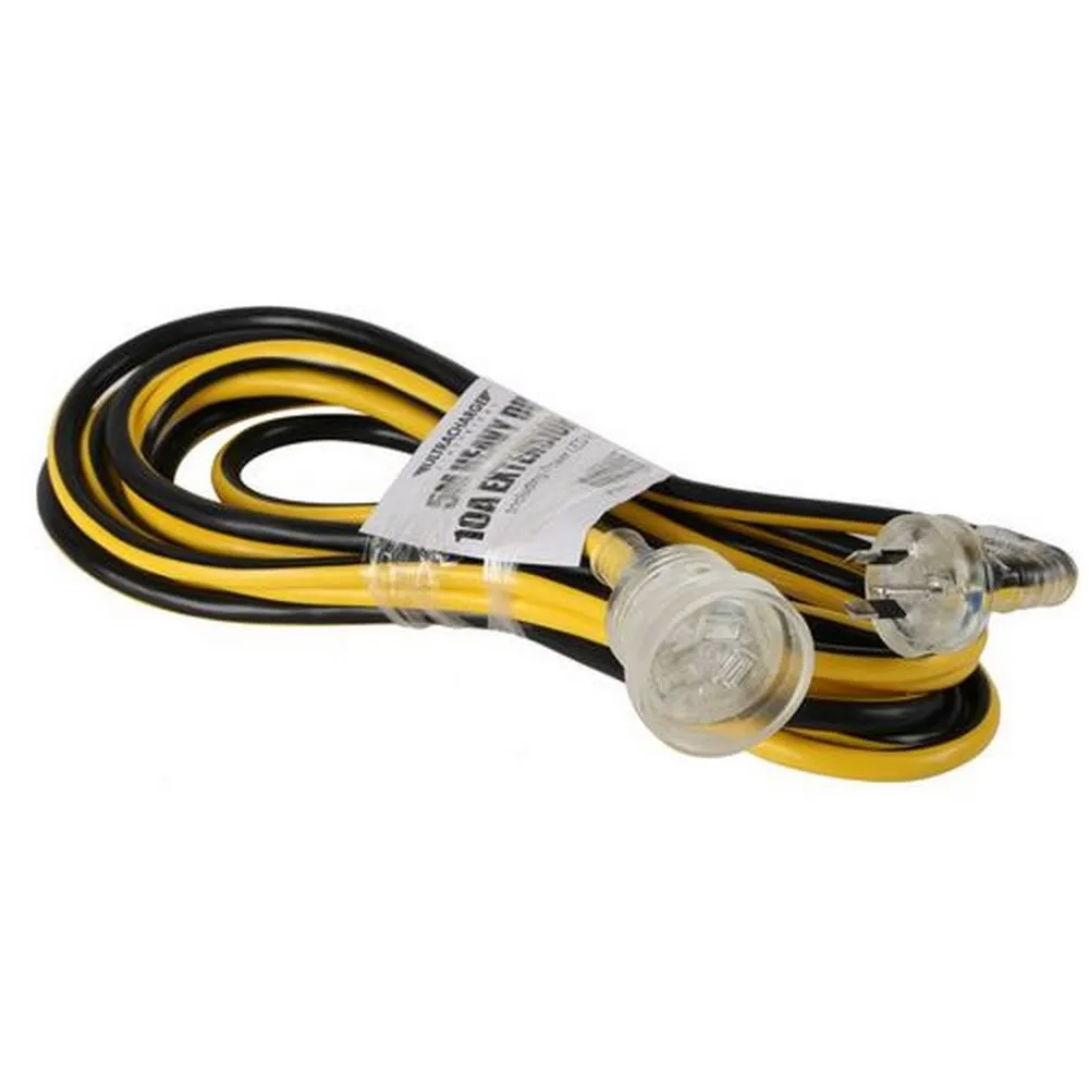 10Amp Lead & Plug 5m Heavy Duty Extension Lead & LED Power Indicator UR240/5HD by Ultracharge