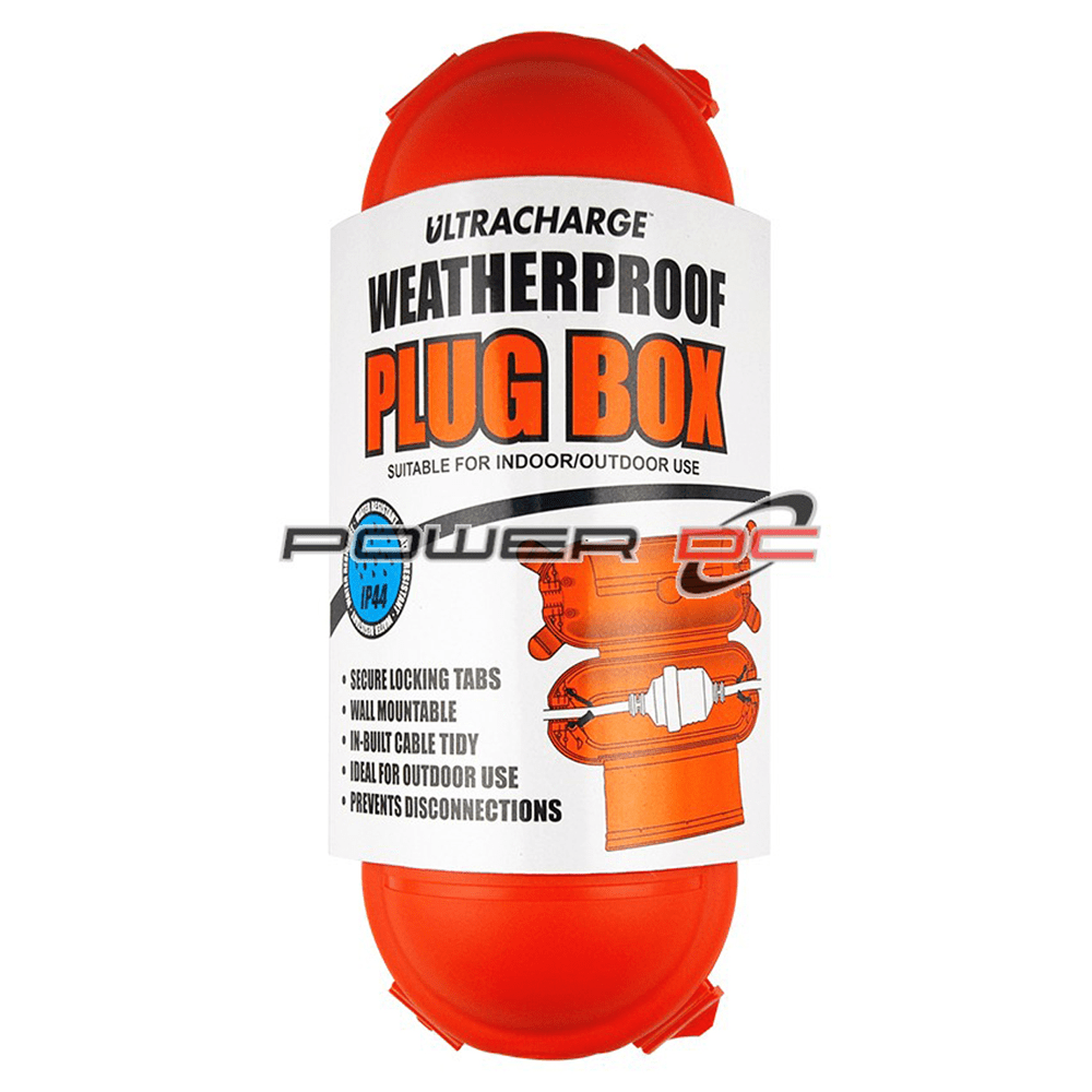 Weatherproof IP44 Plug Box UR240WBP by Ultracharge